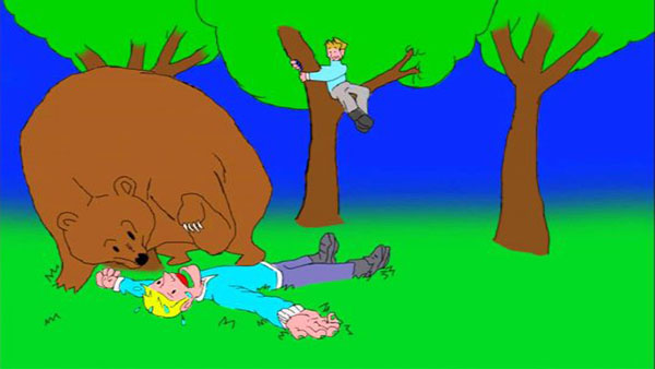 Os Viajantes E O Urso