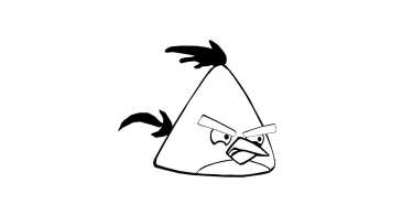 Desenhos para colorir Angry Birds