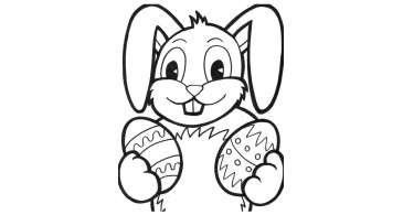 Desenhos para colorir da Páscoa