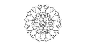Desenhos de mandala para imprimir e colorir