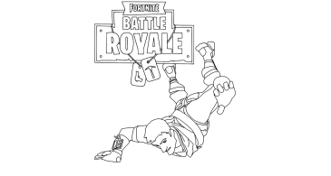 Desenhos para imprimir e colorir Fortnite