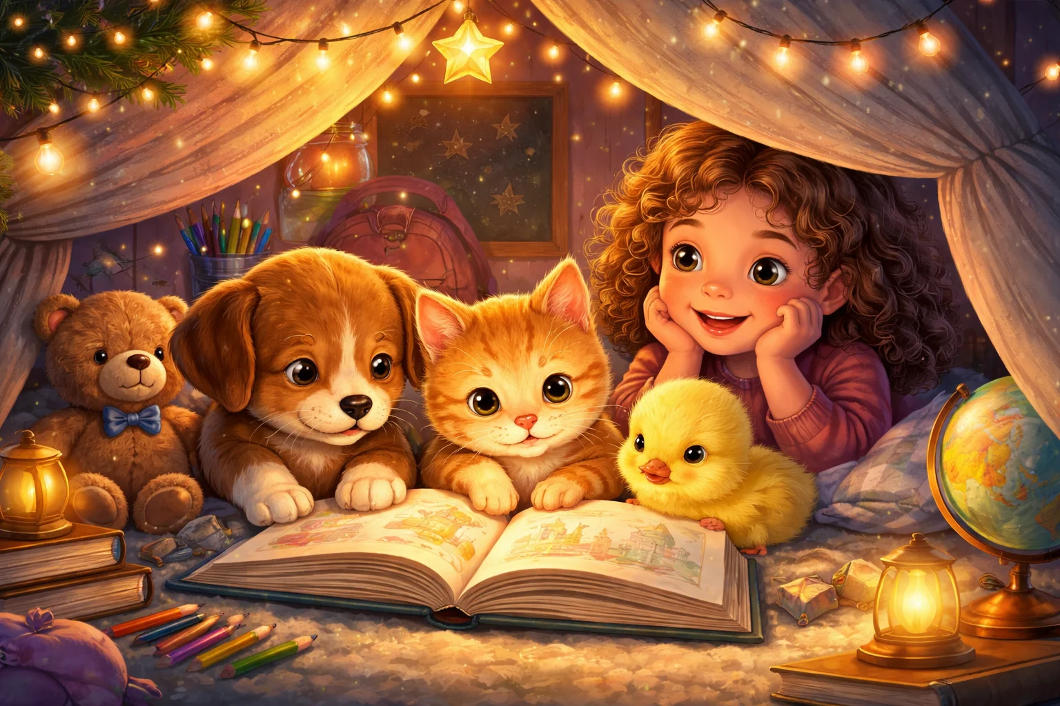 Contos Curtos Infantis: 8 Histórias Originais para Encantar Crianças