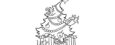 Desenhos para Colorir do Natal para crianças