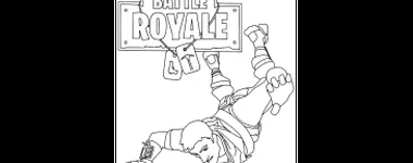 Desenhos para imprimir e colorir Fortnite