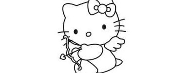 Desenhos da Hello Kitty para colorir