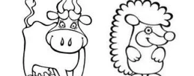 Desenhos para imprimir e colorir de animais