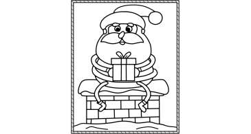 Desenho de Enfeite de natal para colorir  Desenhos para colorir e imprimir  gratis