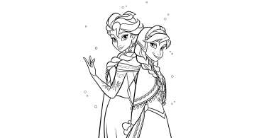 Desenhos da Frozen para pintar - Educação Infantil - Aluno On